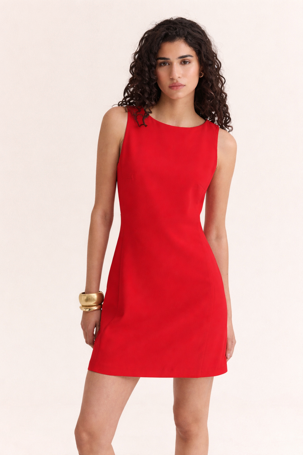 Φόρεμα mini αμάνικο - Enzzo